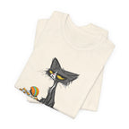Life Is Better With My Destructive Cat T-Shirt | Funny Cat Lover Gift