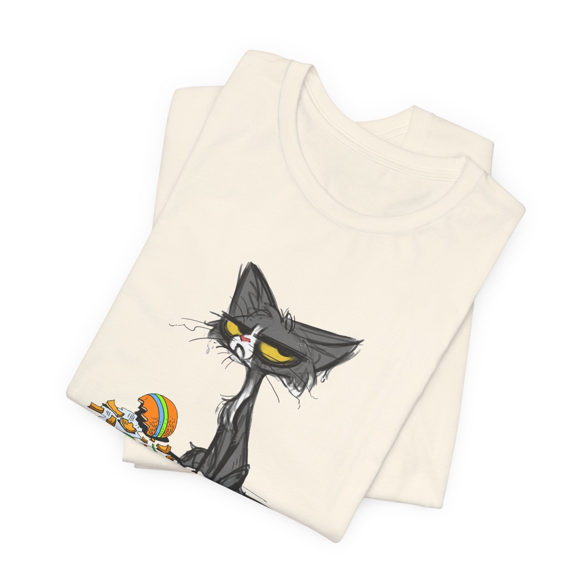 Life Is Better With My Destructive Cat T-Shirt | Funny Cat Lover Gift
