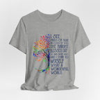 What a Wonderful World T-Shirt | Hippie Soul Gift