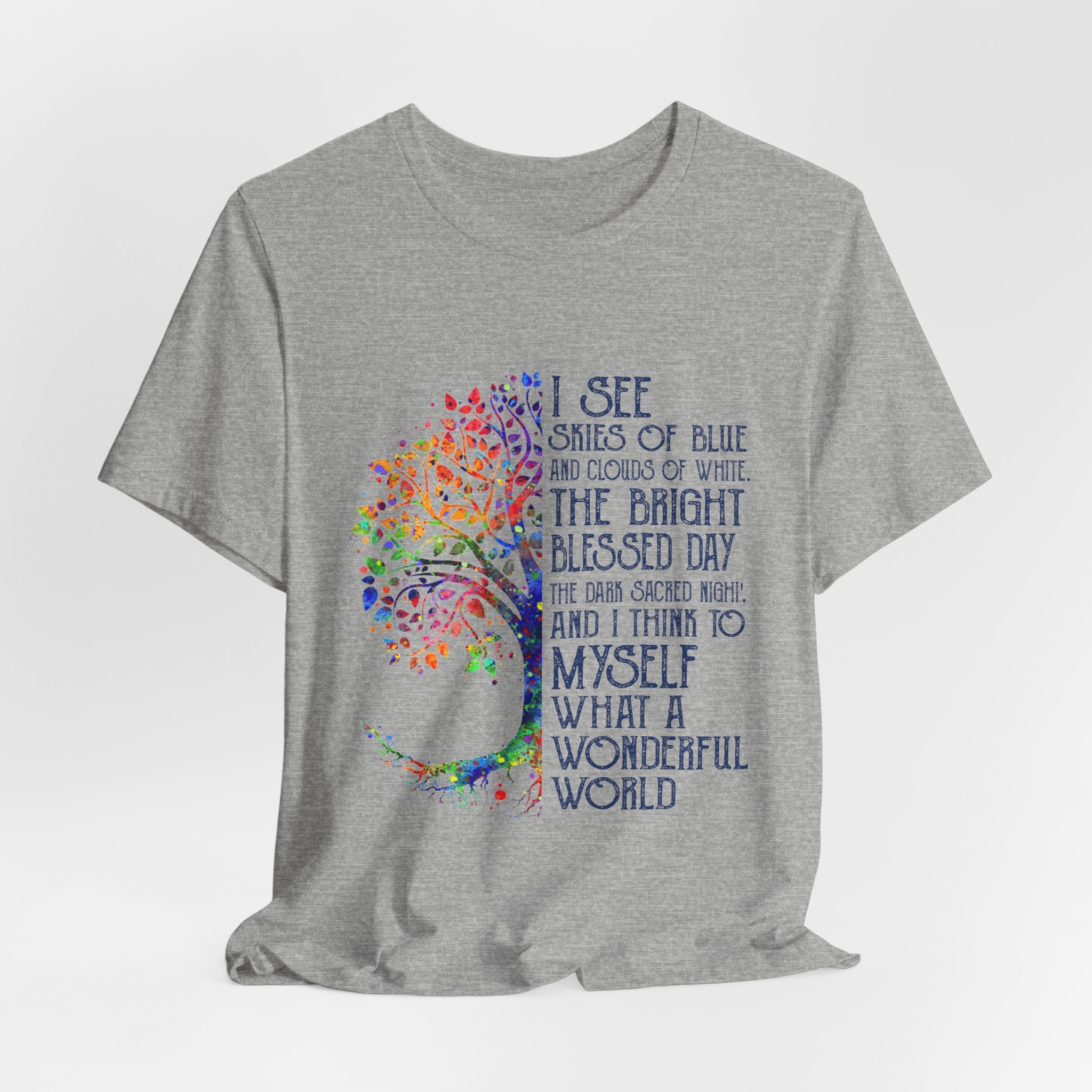 What a Wonderful World T-Shirt | Hippie Soul Gift