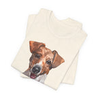 Jack Russell Steals Heart Bed Sofa T-Shirt | Dog Lover Gift