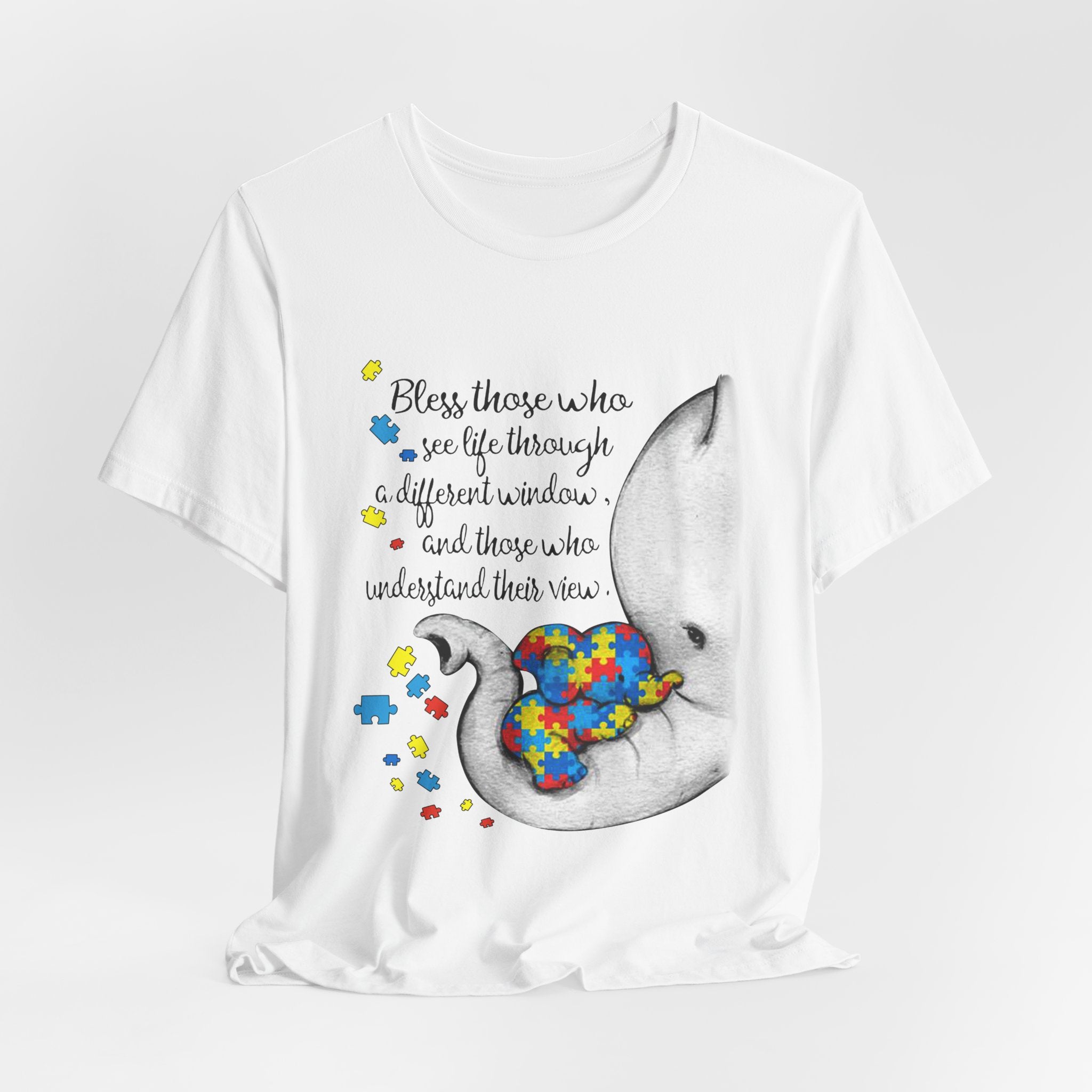 Bless Those Who See Life Differently T-Shirt | Autism Support Gift