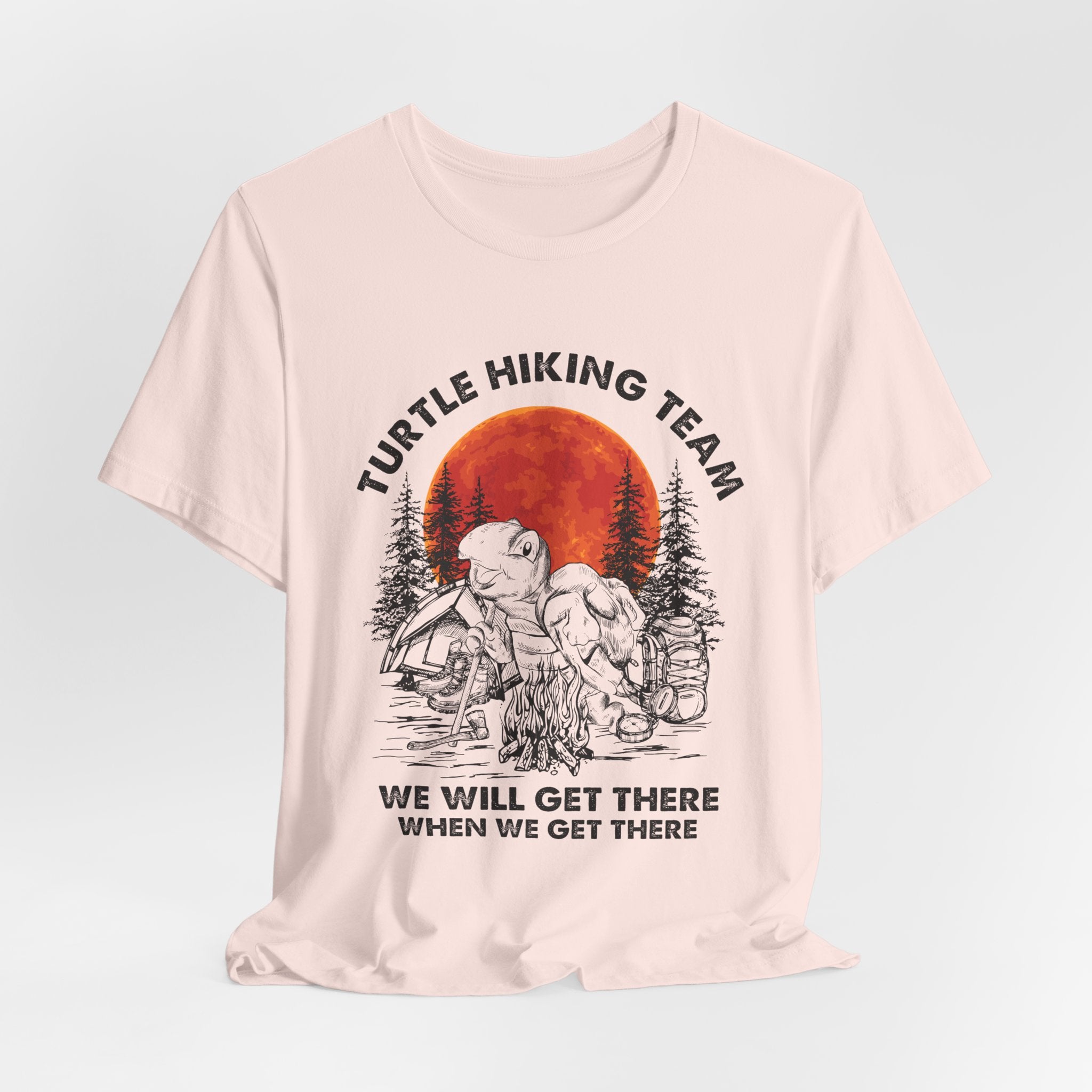 Turtle Hiking Team T-Shirt | Patient Camper Gift