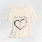 I Am A Simple Woman T-Shirt | Dog Mom Gift