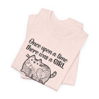 Once Upon a Time Cat & Tattoos T-Shirt | Tattooed Cat Lover Gift