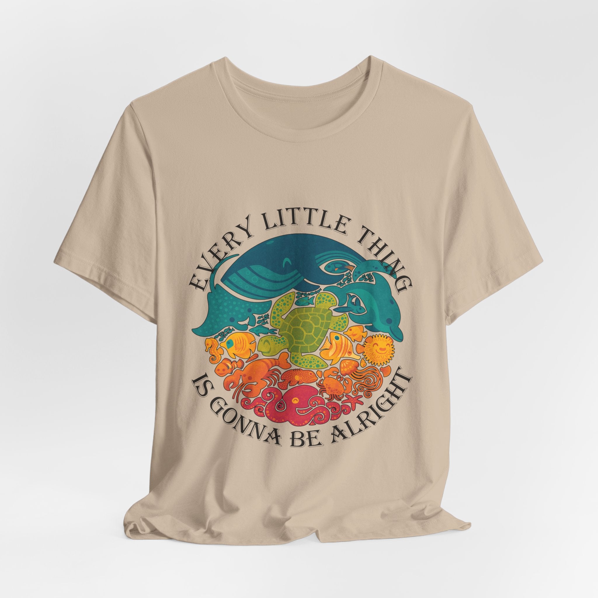 Every Little Thing Is Gonna Be Alright T-Shirt | Peace Lover Gift
