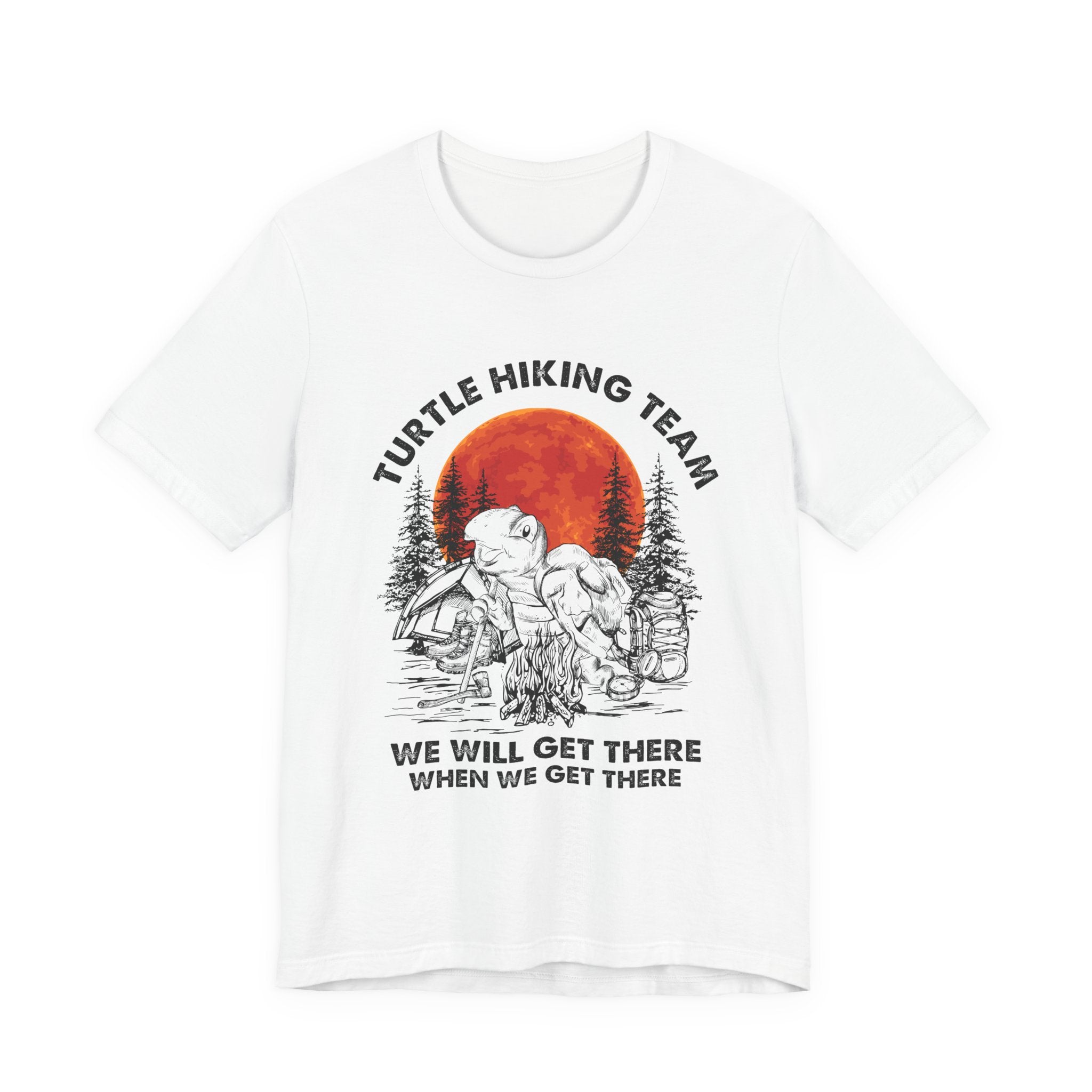 Turtle Hiking Team T-Shirt | Patient Camper Gift