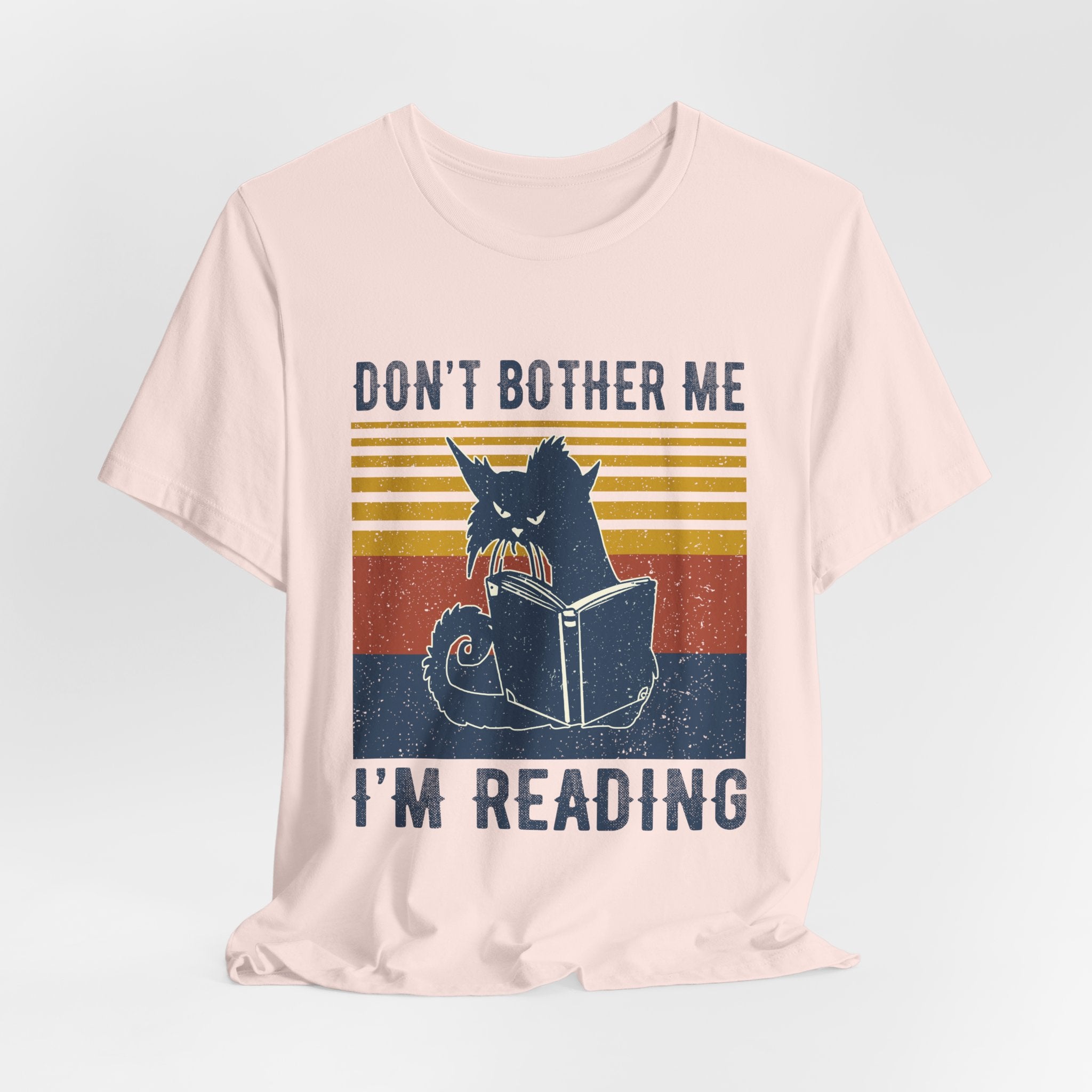 Don't Bother Me I'm Reading T-Shirt | Grumpy Cat Book Lover Gift