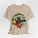 "I HATE PEOPLE" Bear Camping T-Shirt | Solitude Seeker Gift