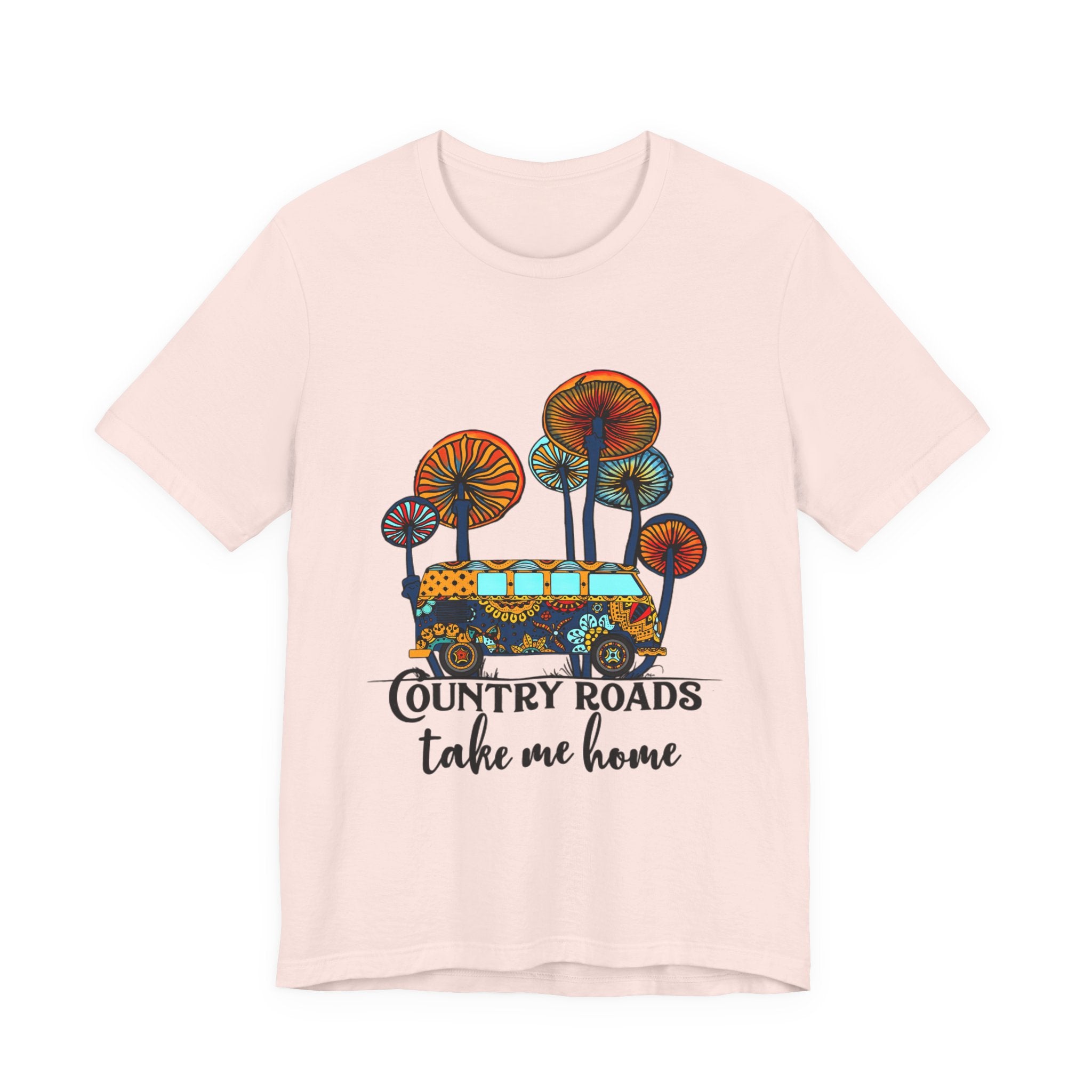 Country Roads Take Me Home T-Shirt | Hippie Soul Gift