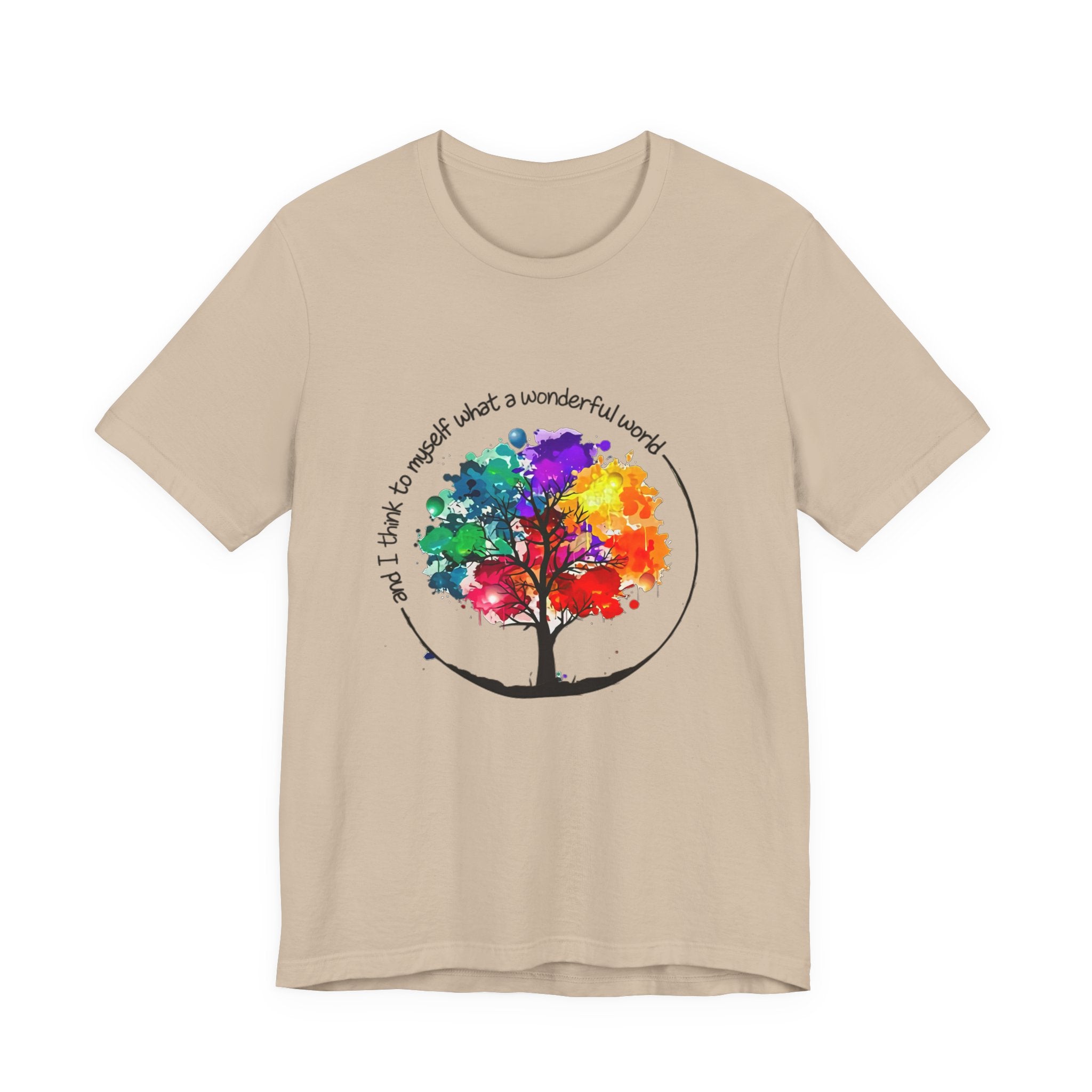 Wonderful World Tree T-Shirt | Hippie Soul Gift