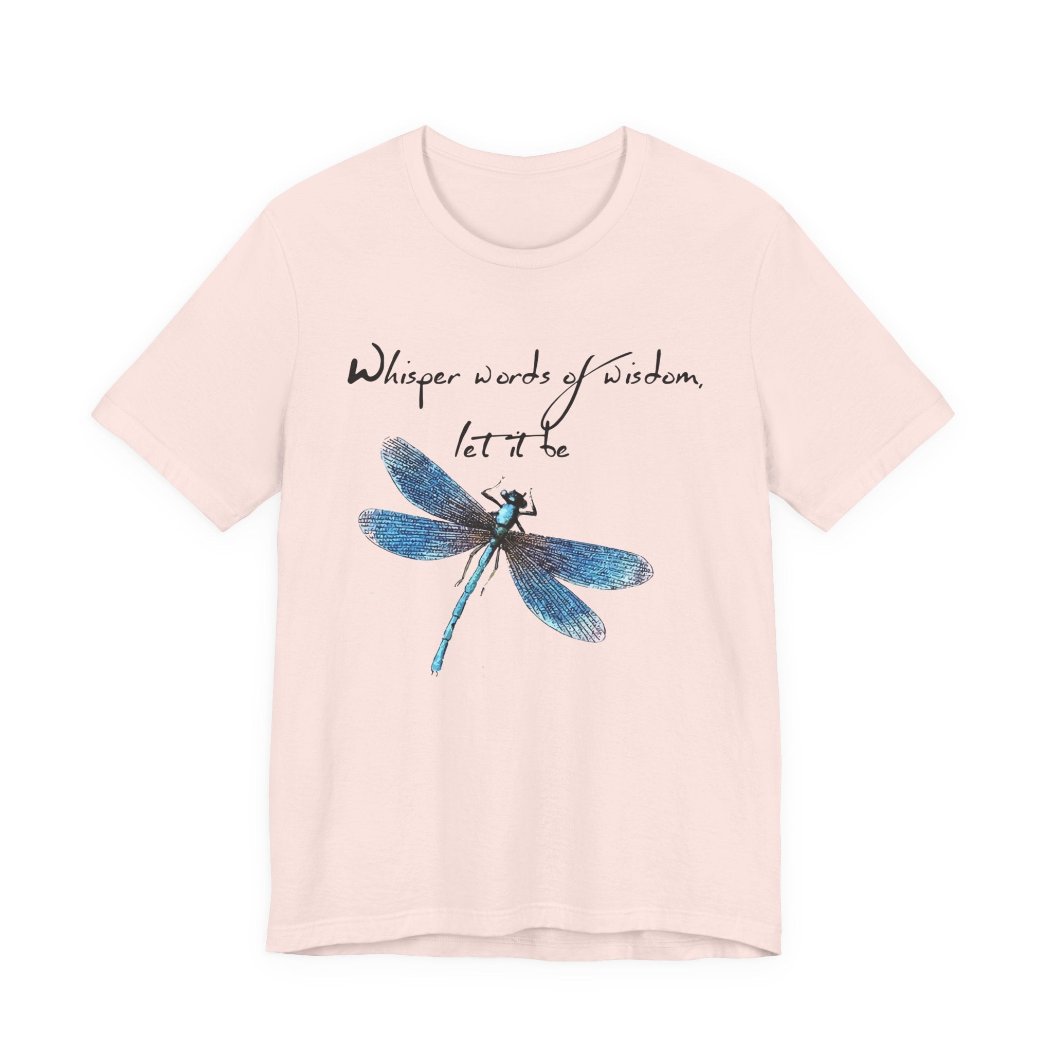 Whisper Wisdom Let It Be T-Shirt | Hippie Soul Gift