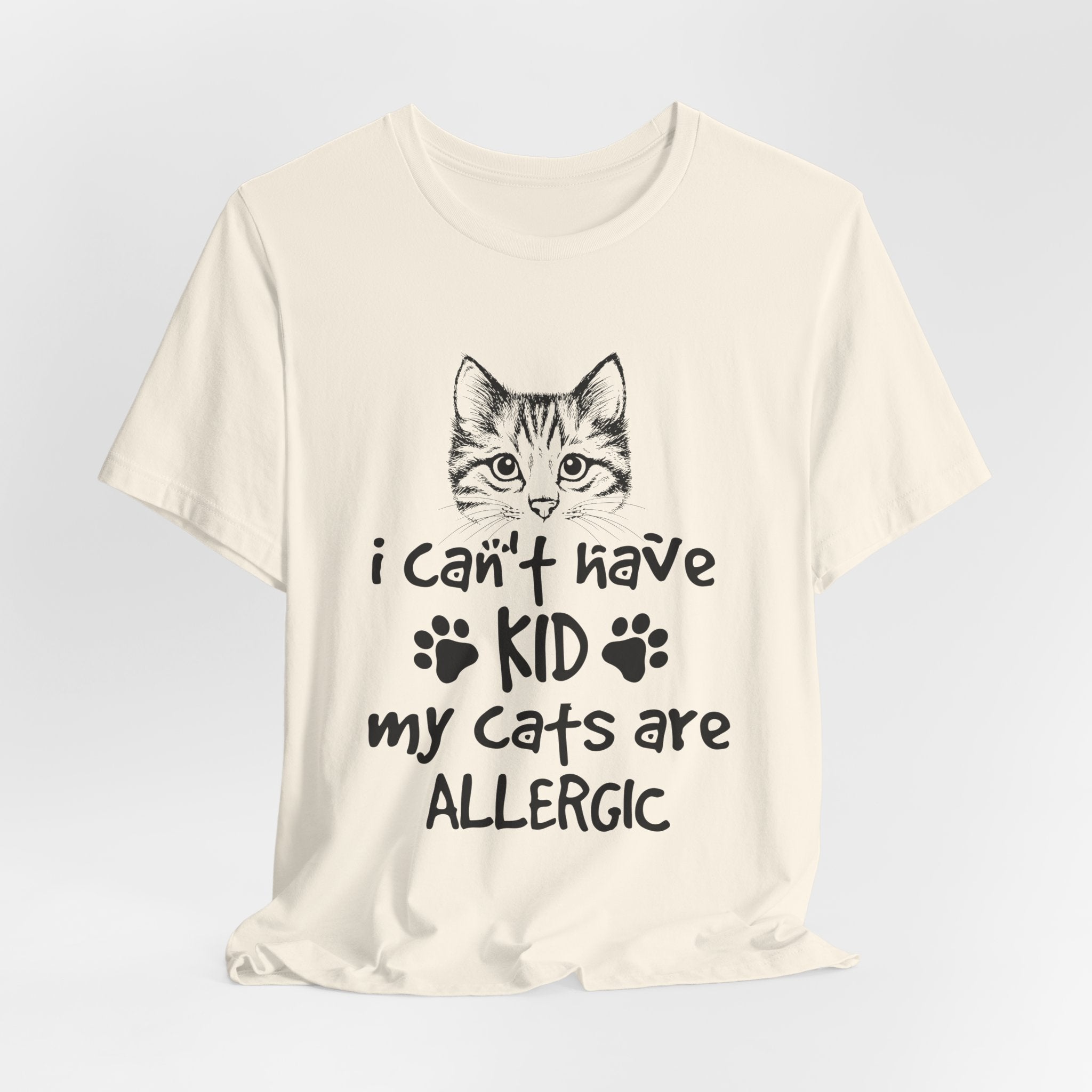 My Cats Are ALLERGIC T-Shirt | Funny Cat Lover Gift