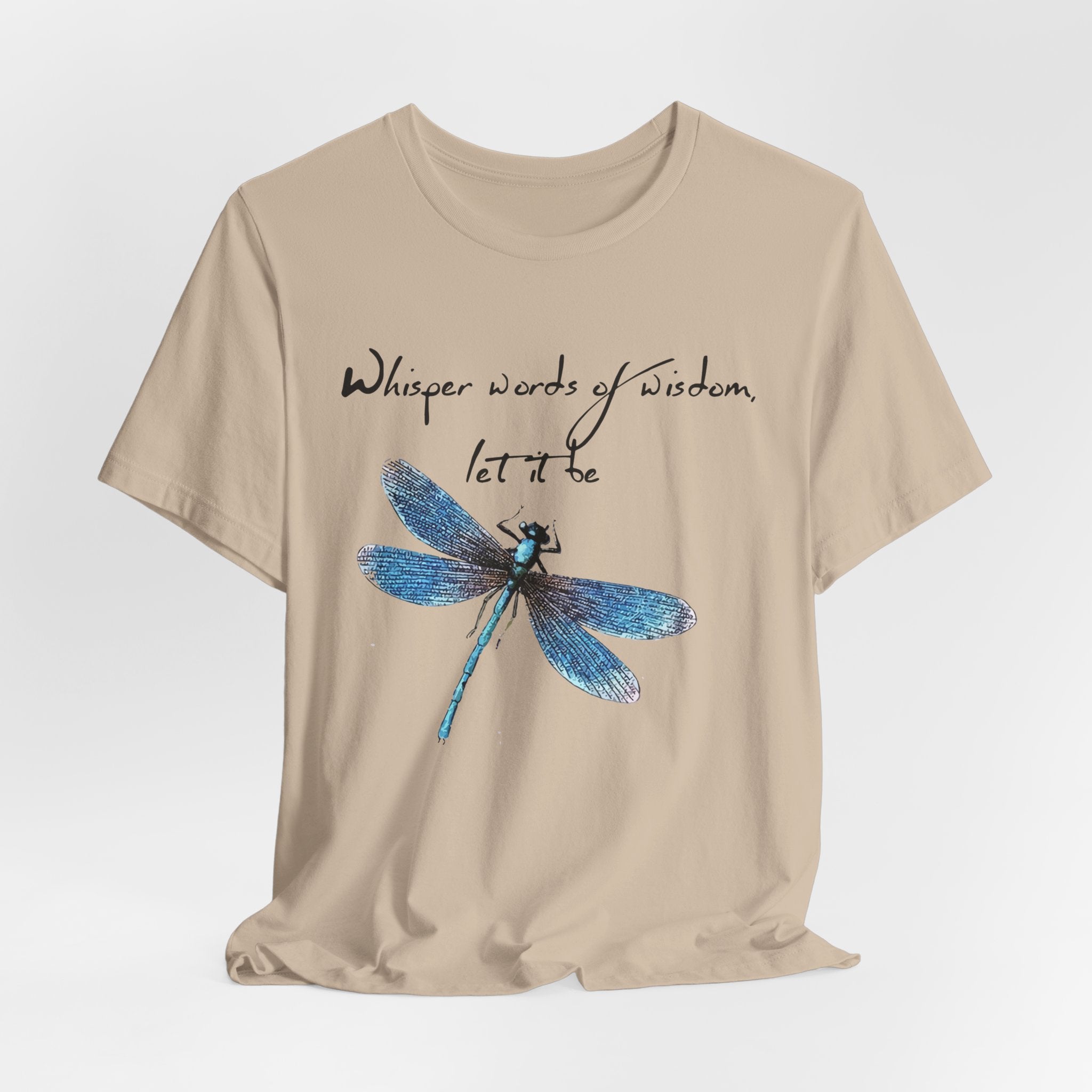 Whisper Wisdom Let It Be T-Shirt | Hippie Soul Gift