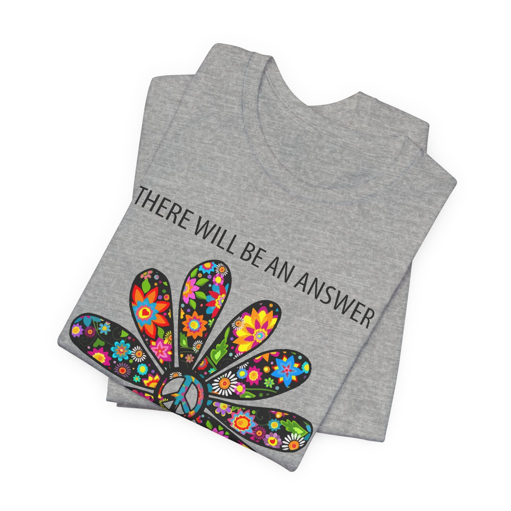 "Let It Be" Peace Flower T-Shirt | Hippie Soul Gift