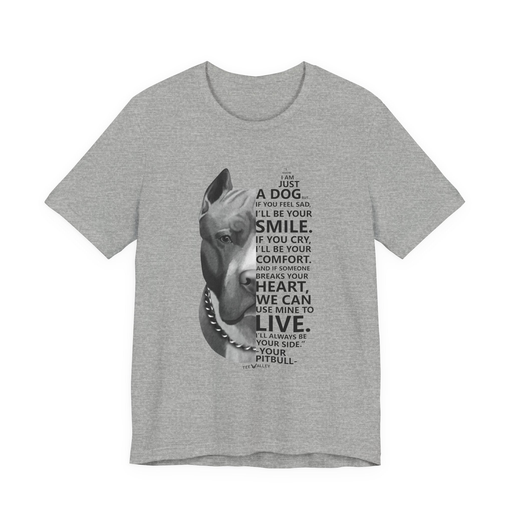 Your Pitbull Always By Your Side T-Shirt | Pitbull Lover Gift