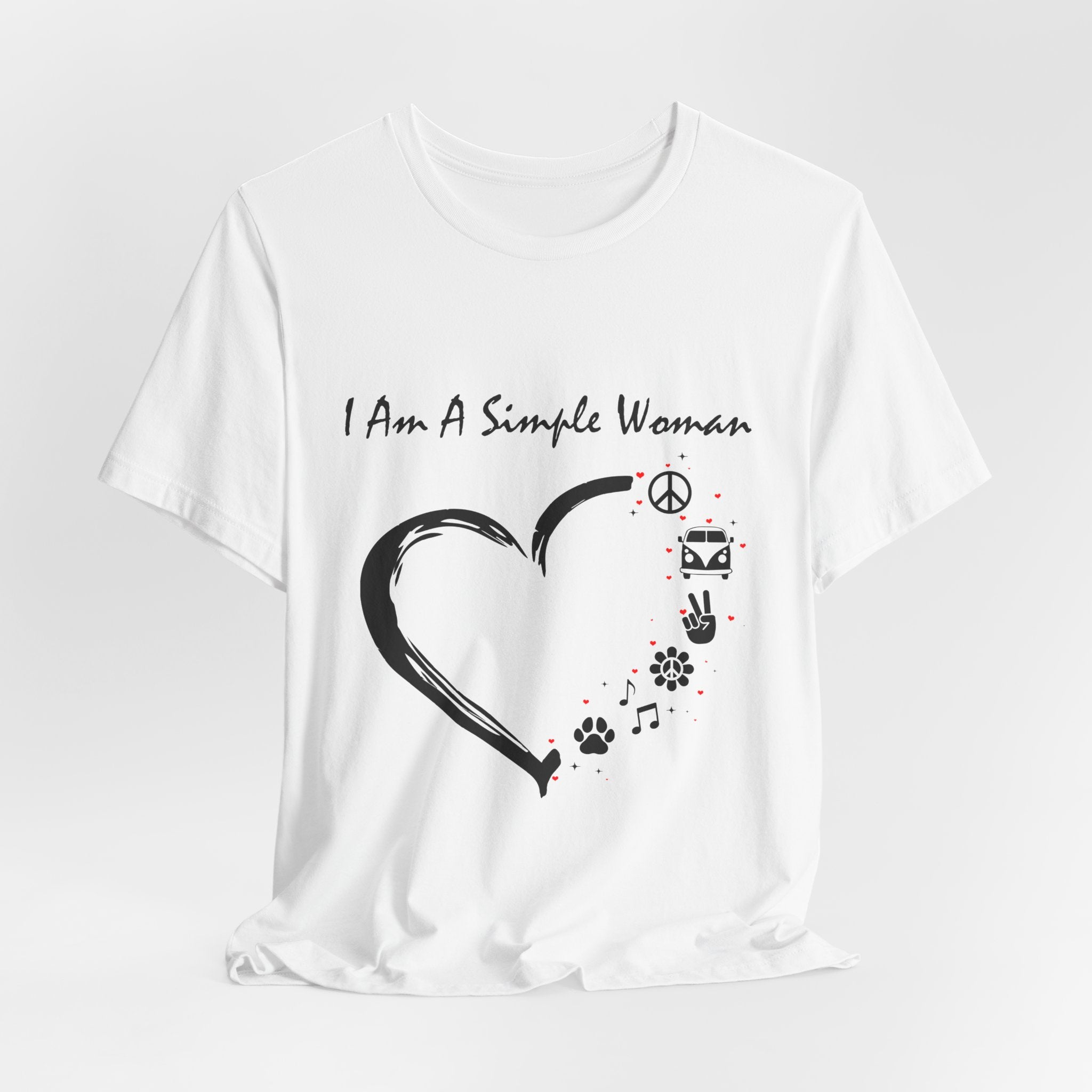 I Am A Simple Woman T-Shirt | Camping Life Gift
