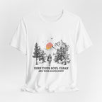 Keep Your Soul Clean & Boots Dirty T-Shirt | Outdoor Lover Gift