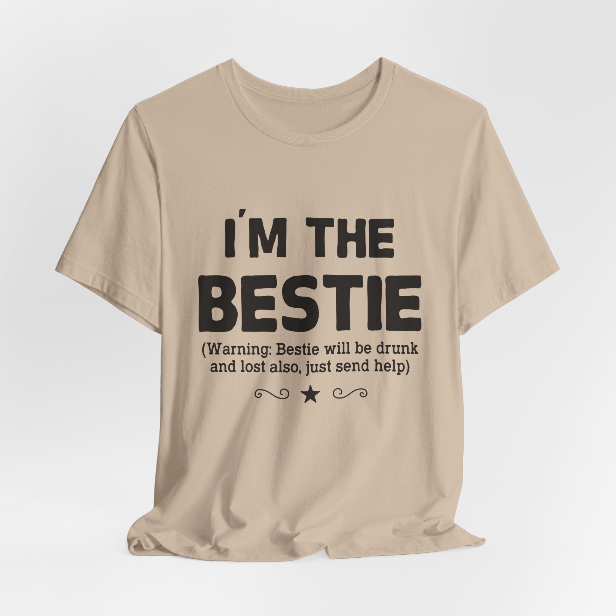 Campfire Bestie T-Shirt | Funny Drunk & Lost Camping Gift
