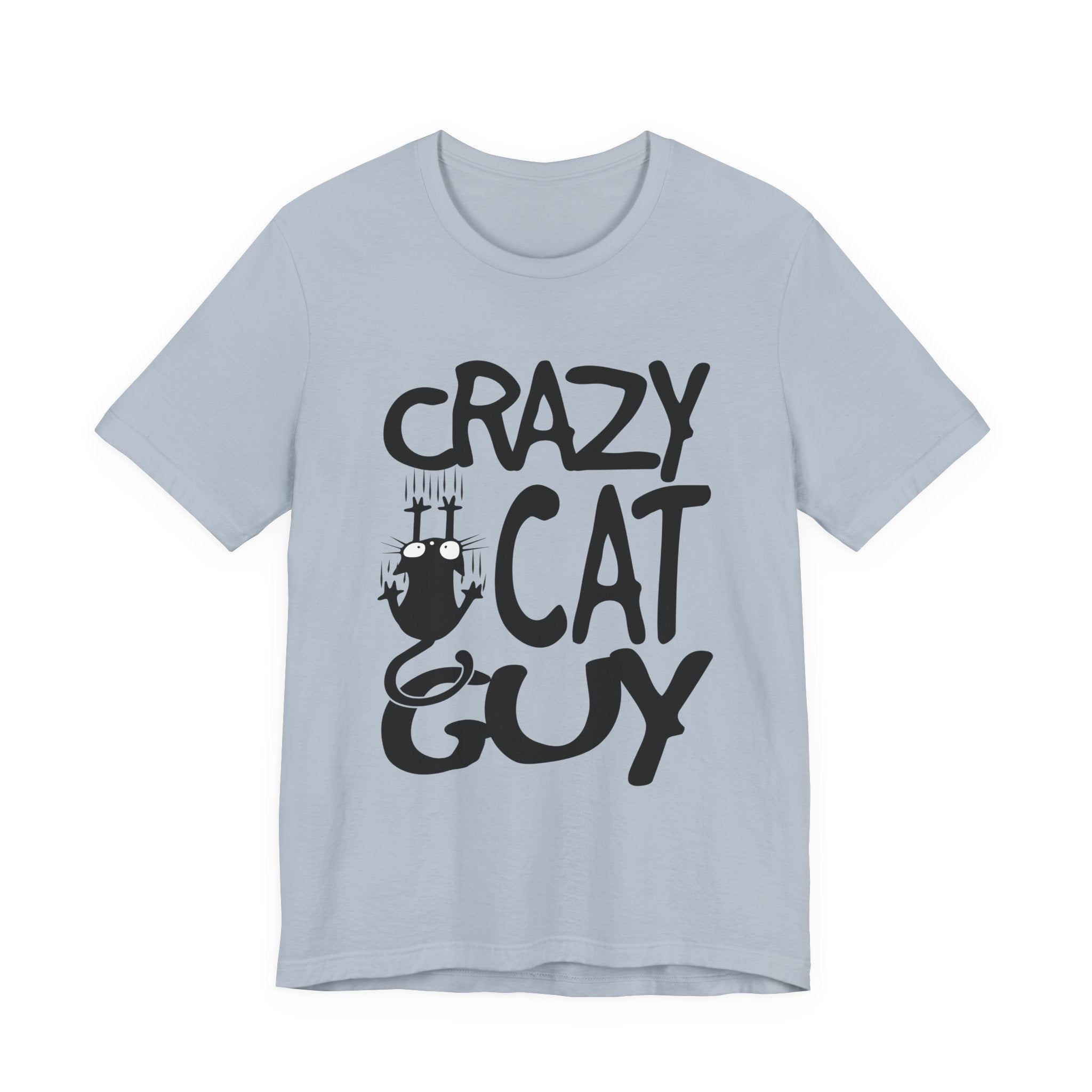 Crazy Cat Guy T-Shirt | Funny Cat Dad Gift