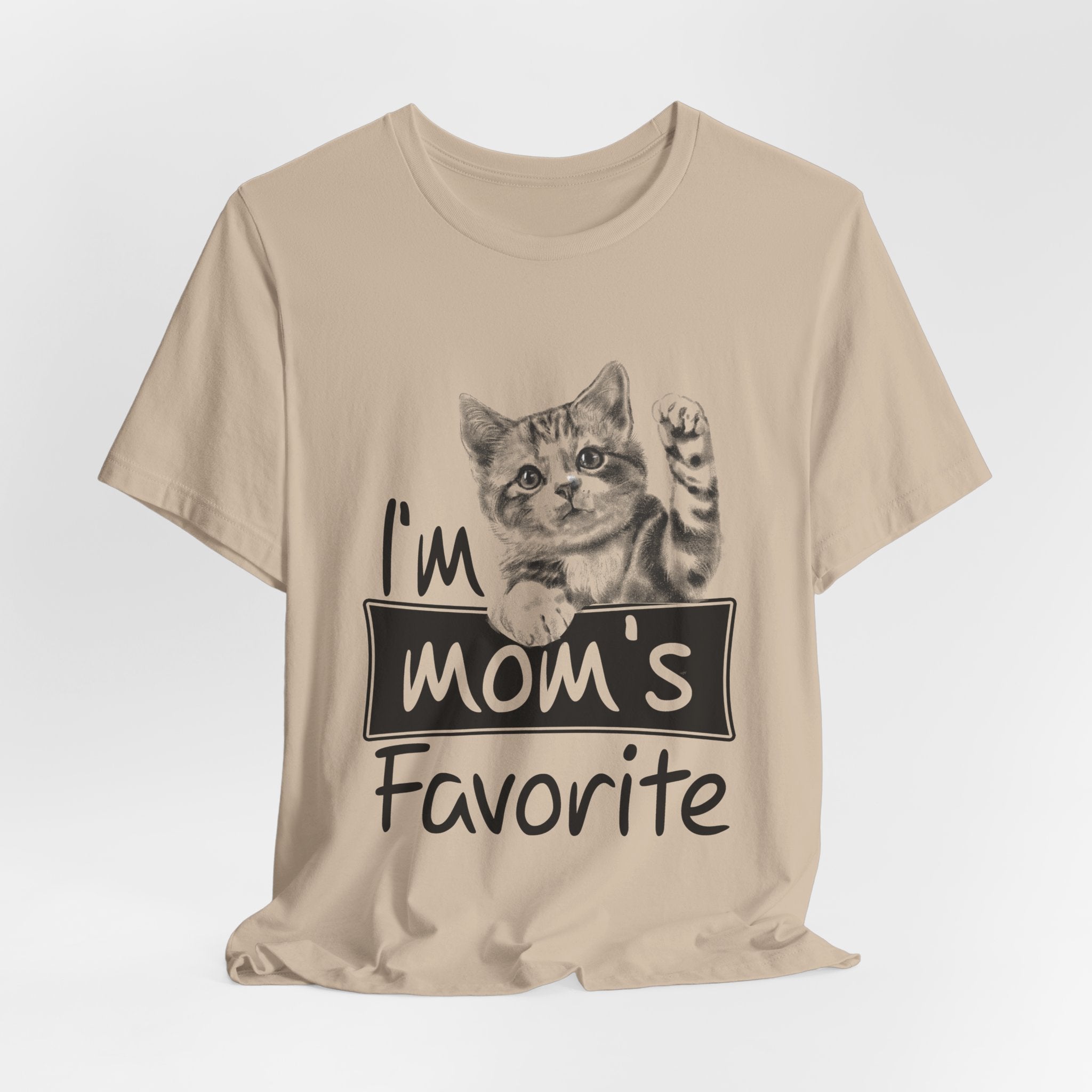 I'm Mom's Favorite T-Shirt | Funny Cat Mom Gift