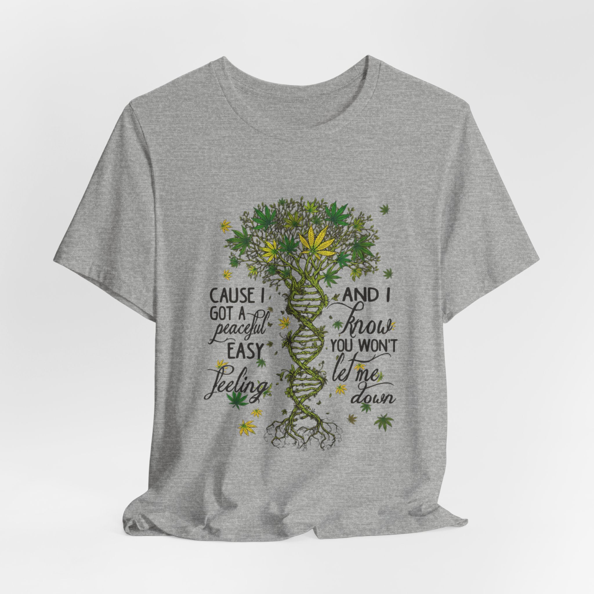 Peaceful Easy Feeling T-Shirt | Hippie Soul Cannabis DNA Gift