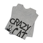 Crazy Cat Guy T-Shirt | Funny Cat Dad Gift