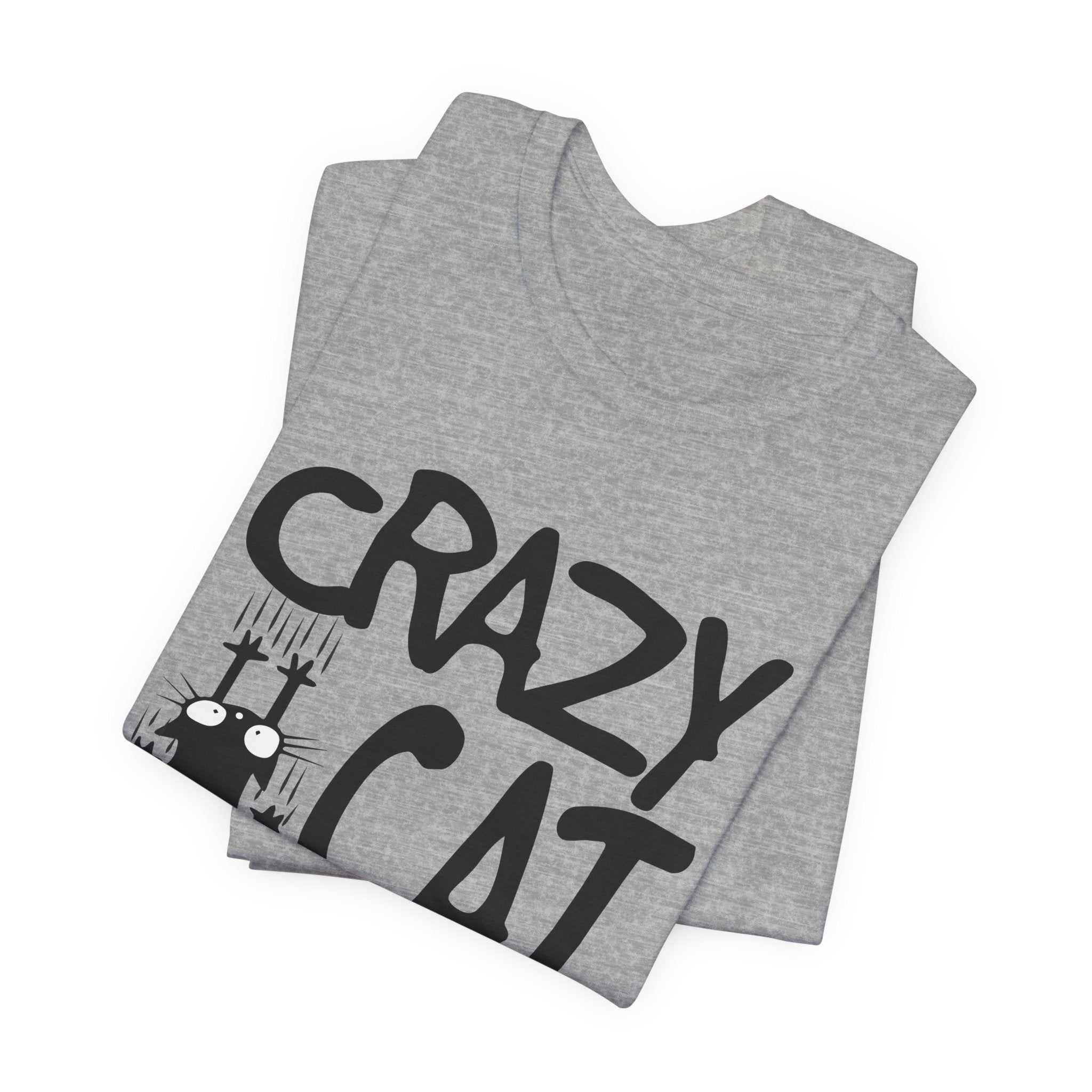 Crazy Cat Guy T-Shirt | Funny Cat Dad Gift