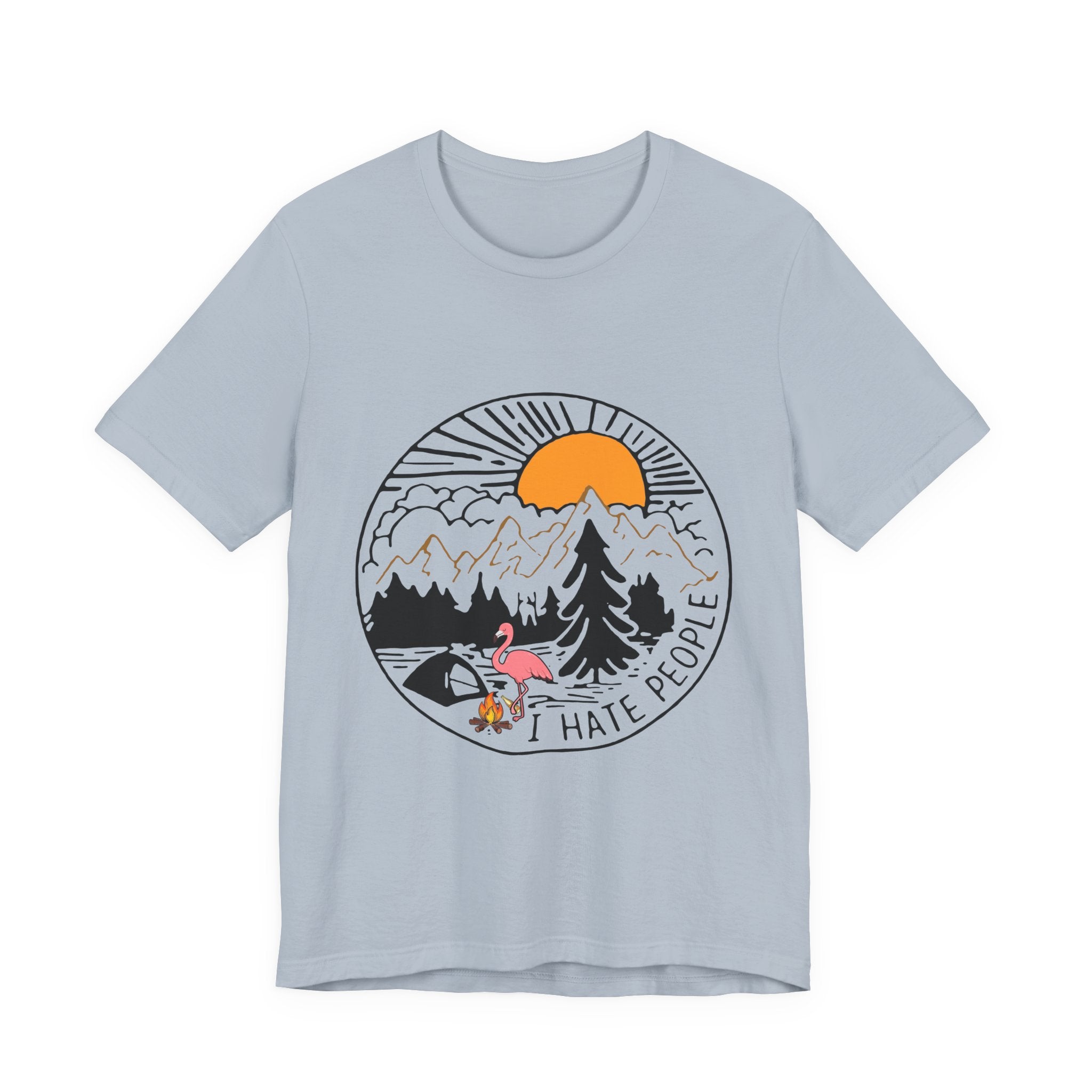 I Hate People Camping T-Shirt | Introvert Camper Gift