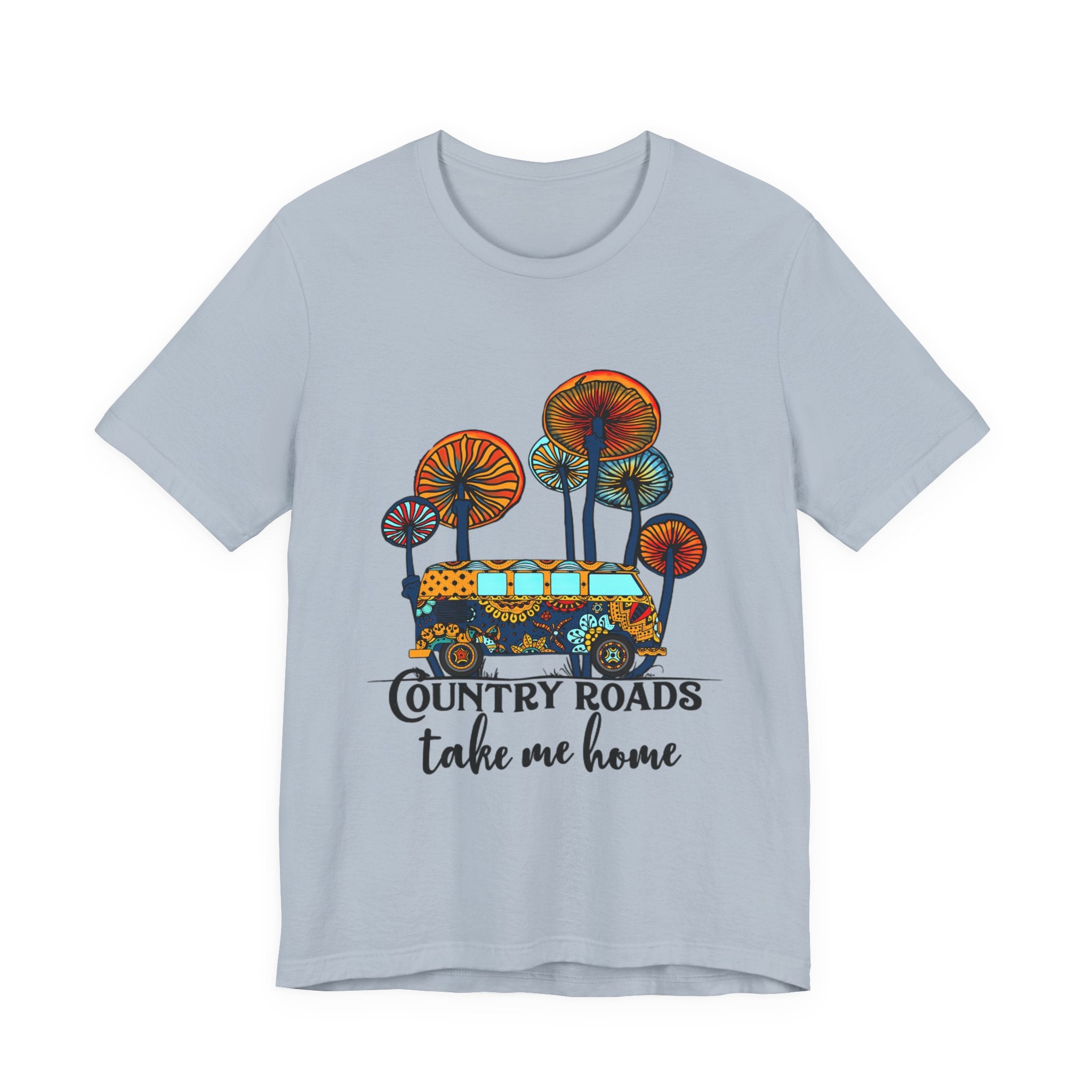 Country Roads Take Me Home T-Shirt | Hippie Soul Gift