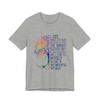What a Wonderful World T-Shirt | Hippie Soul Gift