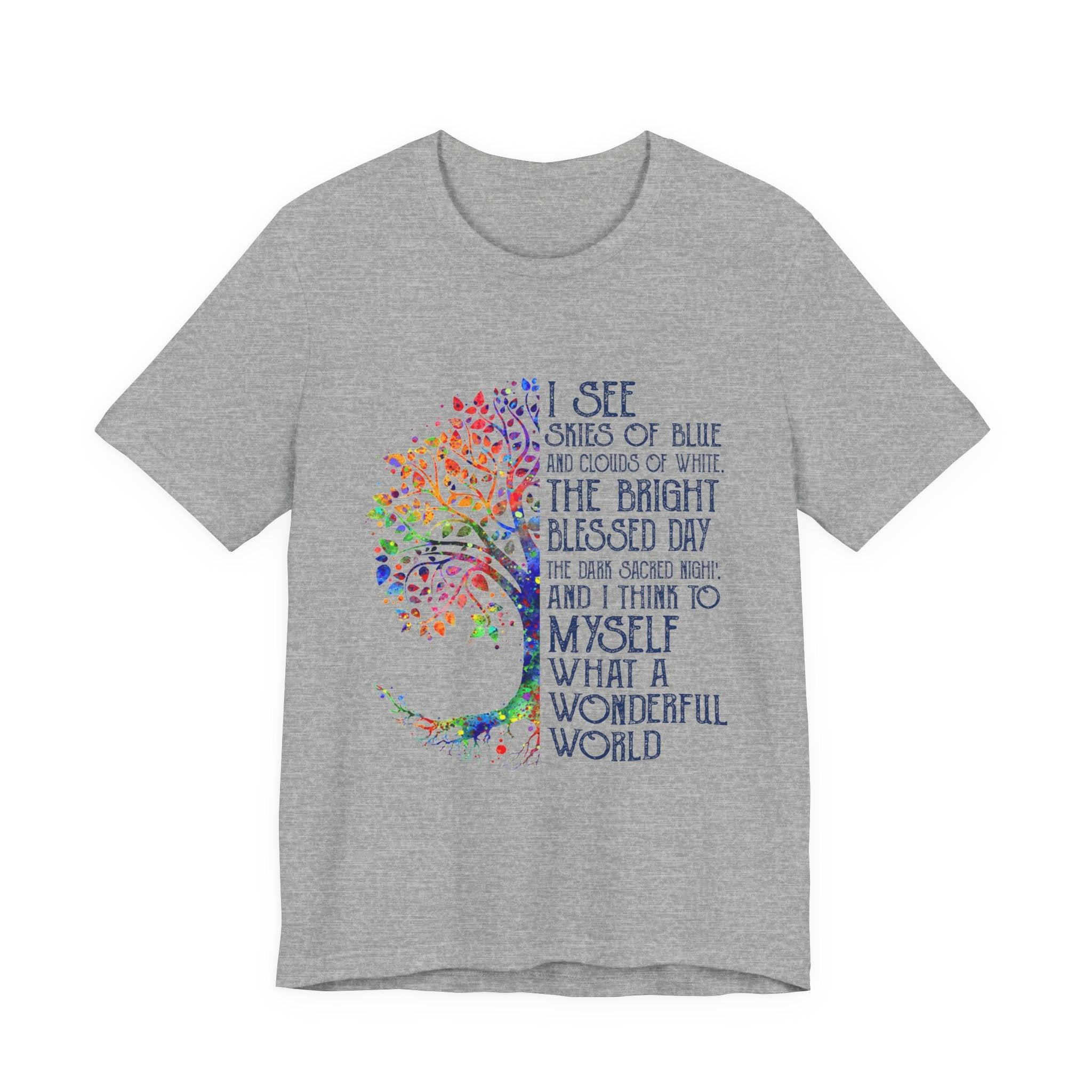 What a Wonderful World T-Shirt | Hippie Soul Gift