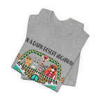 On A Dark Desert Highway T-Shirt | Hippie Cat Lover Gift