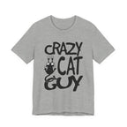 Crazy Cat Guy T-Shirt | Funny Cat Dad Gift