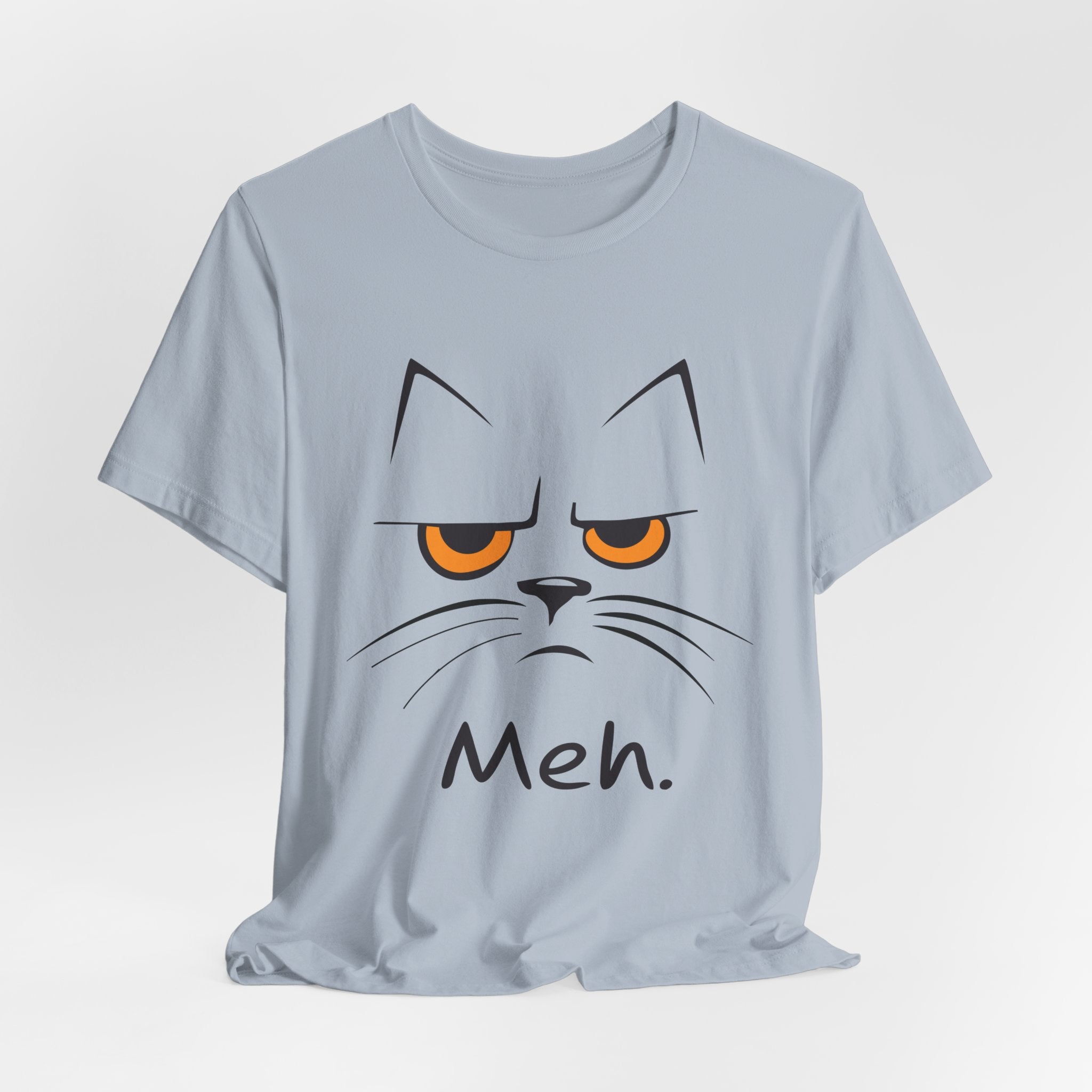 Meh. Grumpy Cat T-Shirt | Relatable Cat Lover Gift