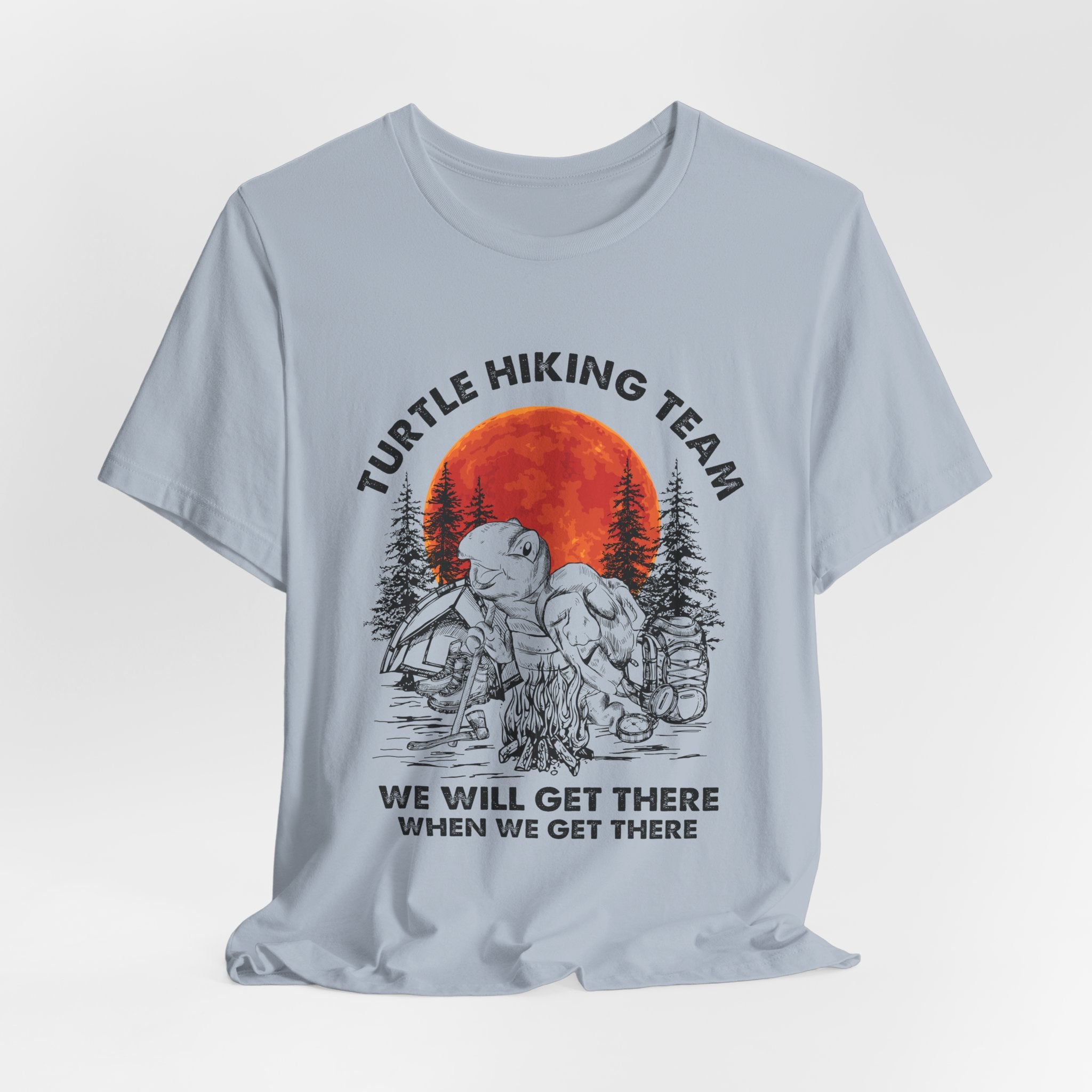 Turtle Hiking Team T-Shirt | Patient Camper Gift