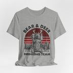 Bear & Deer Drinking Team T-Shirt | Campers Gift
