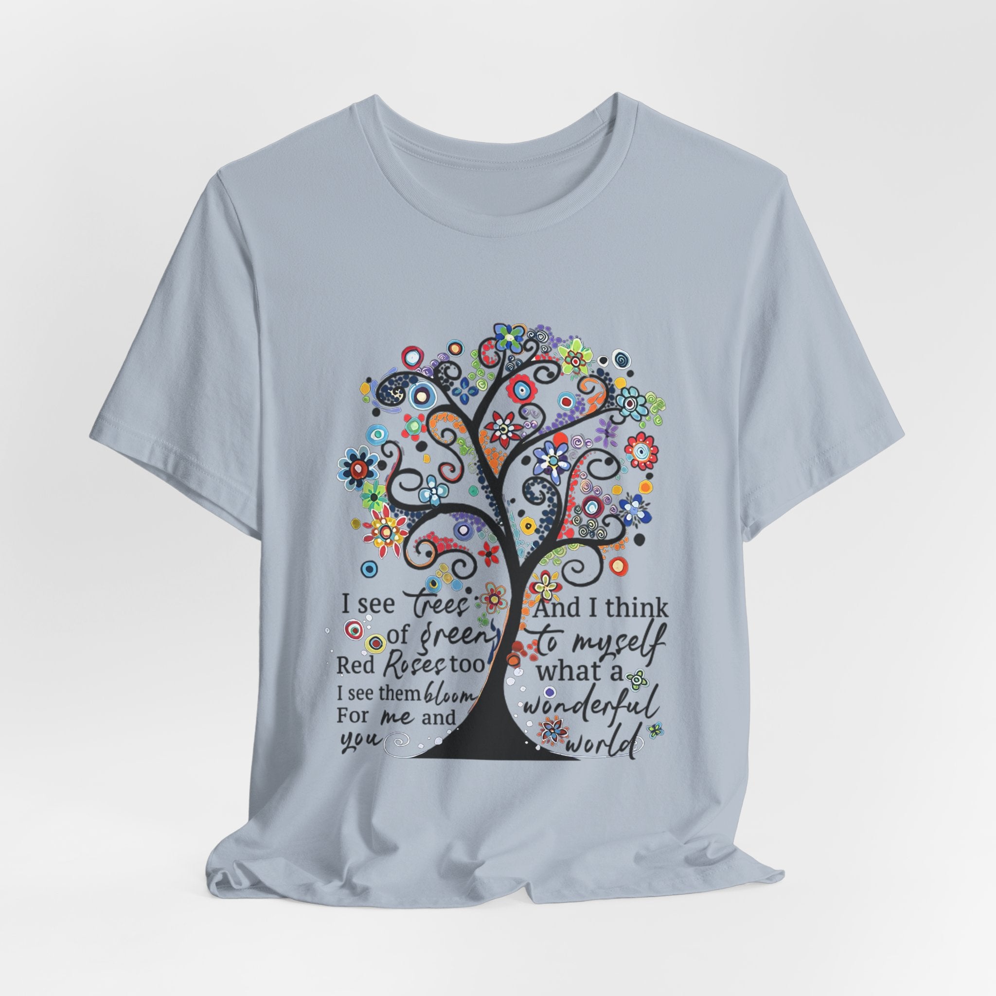 What a Wonderful World T-Shirt | Hippie Soul Gift