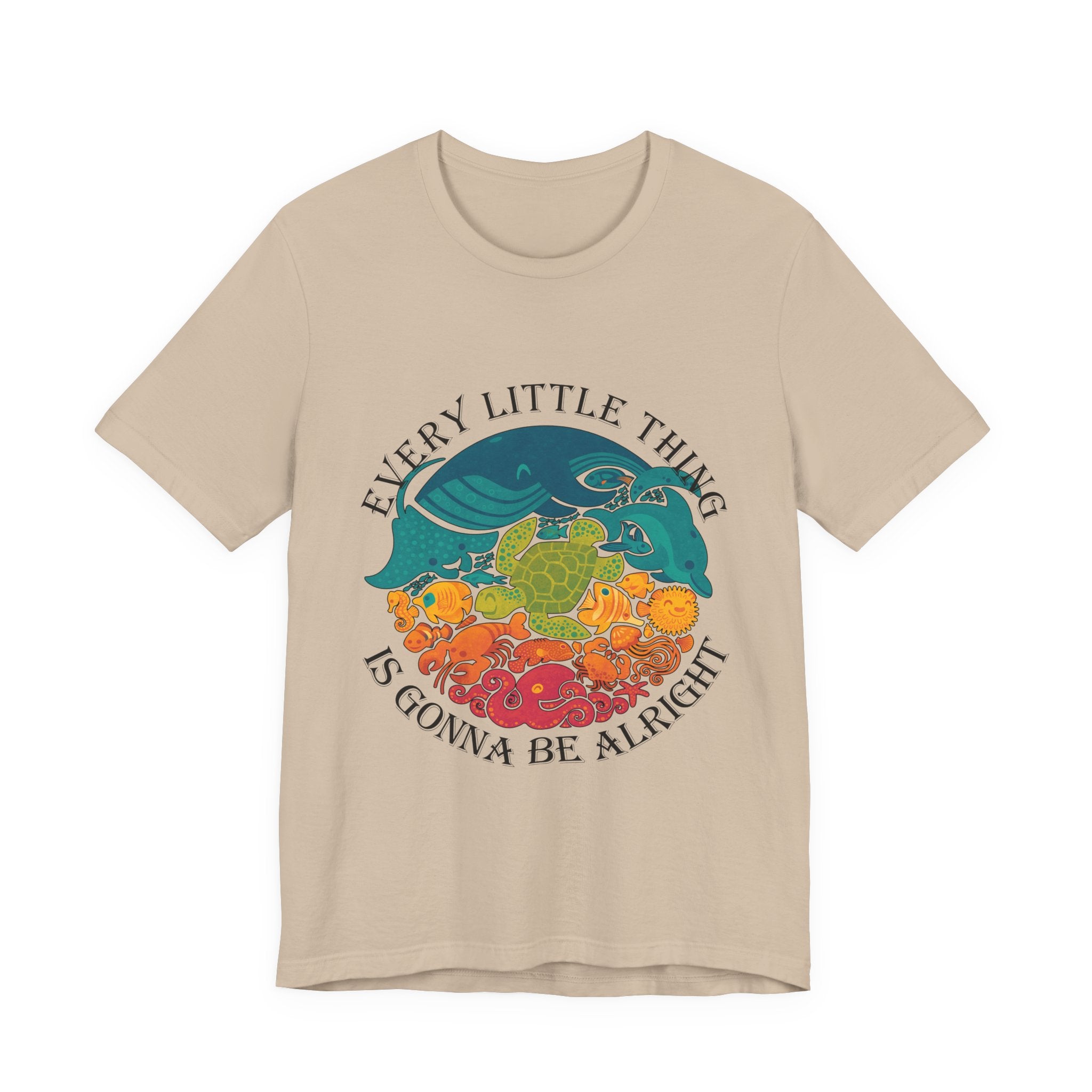 Every Little Thing Is Gonna Be Alright T-Shirt | Peace Lover Gift
