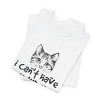 My Cats Are ALLERGIC T-Shirt | Funny Cat Lover Gift