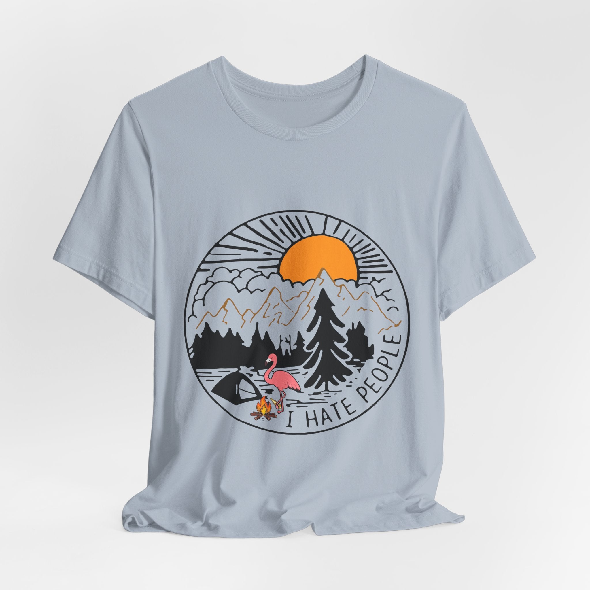 I Hate People Camping T-Shirt | Introvert Camper Gift