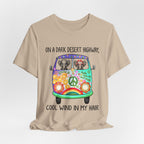 On A Dark Desert Highway Elephants T-Shirt | Hippie Elephant Gift