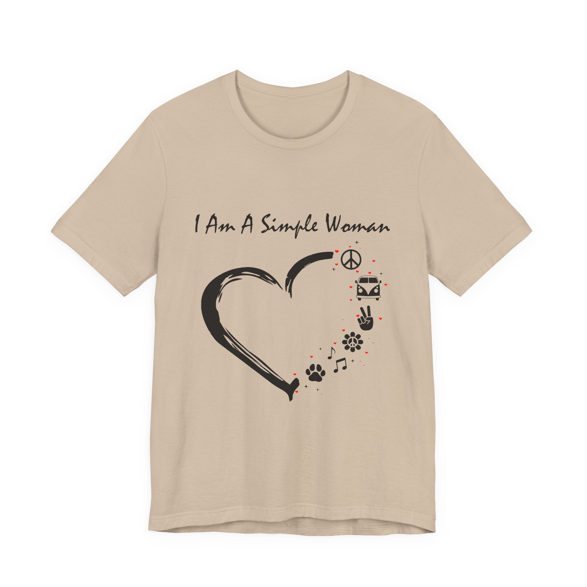 I Am A Simple Woman T-Shirt | Camping Life Gift
