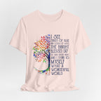 What a Wonderful World T-Shirt | Hippie Soul Gift