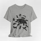 Mischievous Ink Cats T-Shirt | Cat Lover Gift