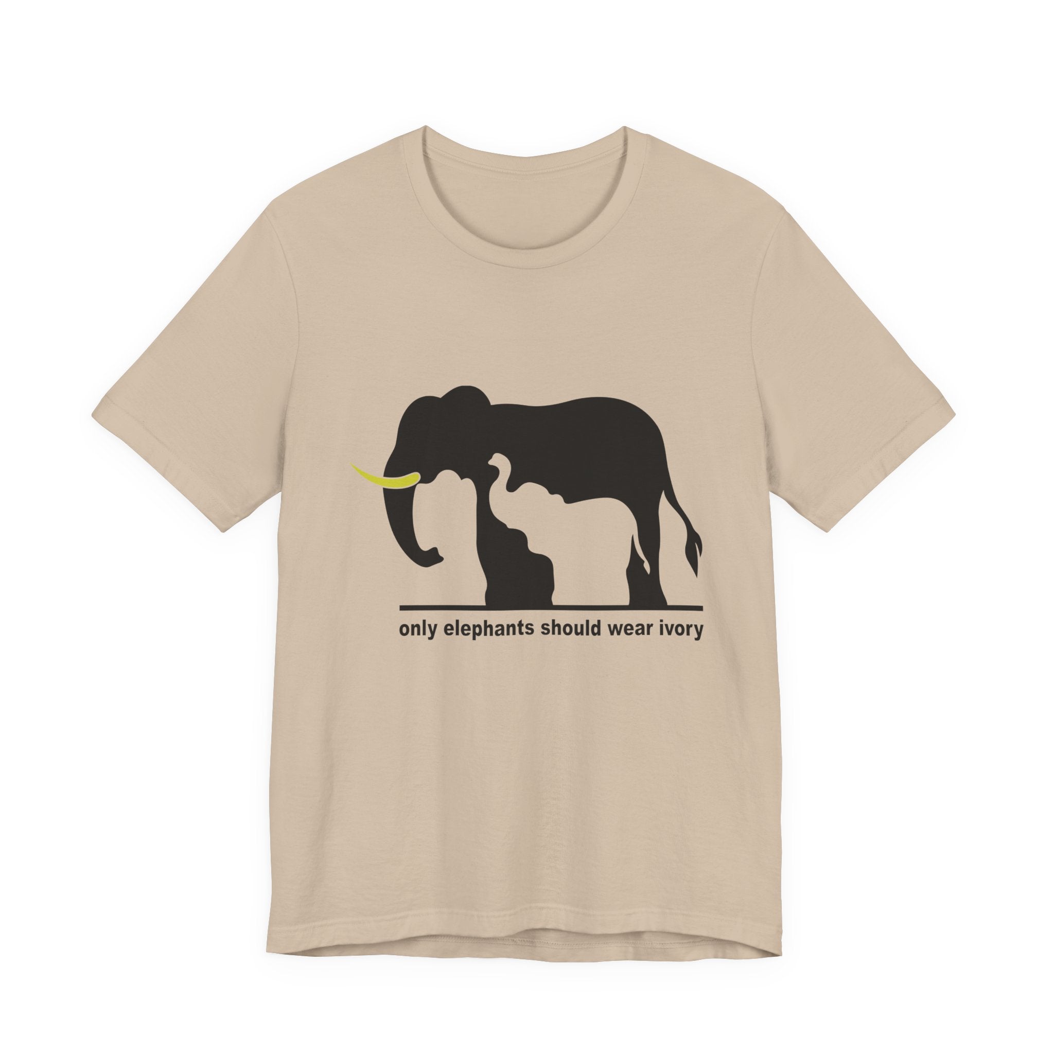 Only Elephants Should Wear Ivory T-Shirt | Wildlife Advocate Gift