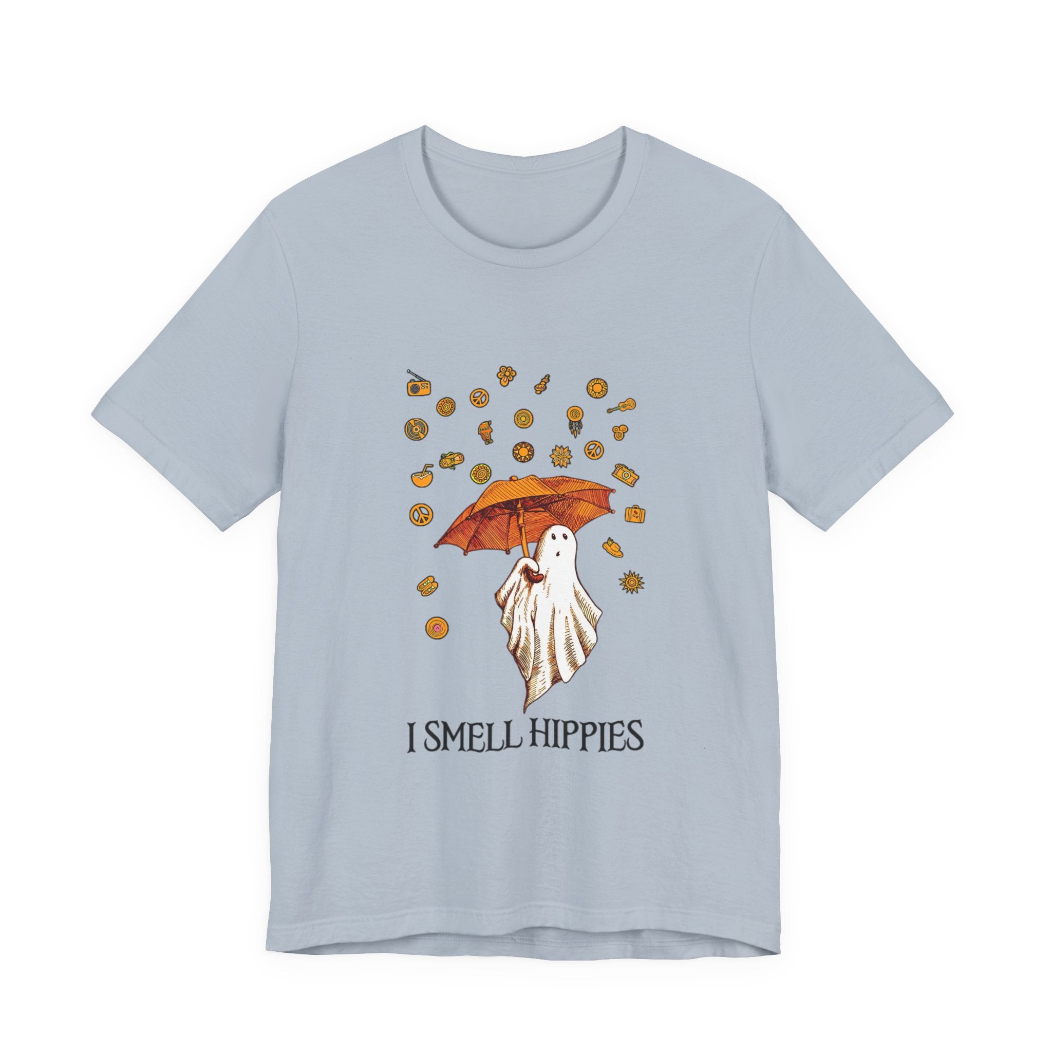 I Smell Hippies T-Shirt | Groovy Ghost Gift