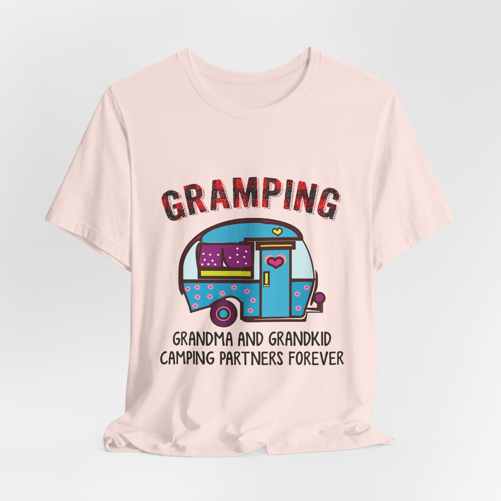 Gramping: Grandma & Grandkid Camping Partners T-Shirt | Family Camper Gift