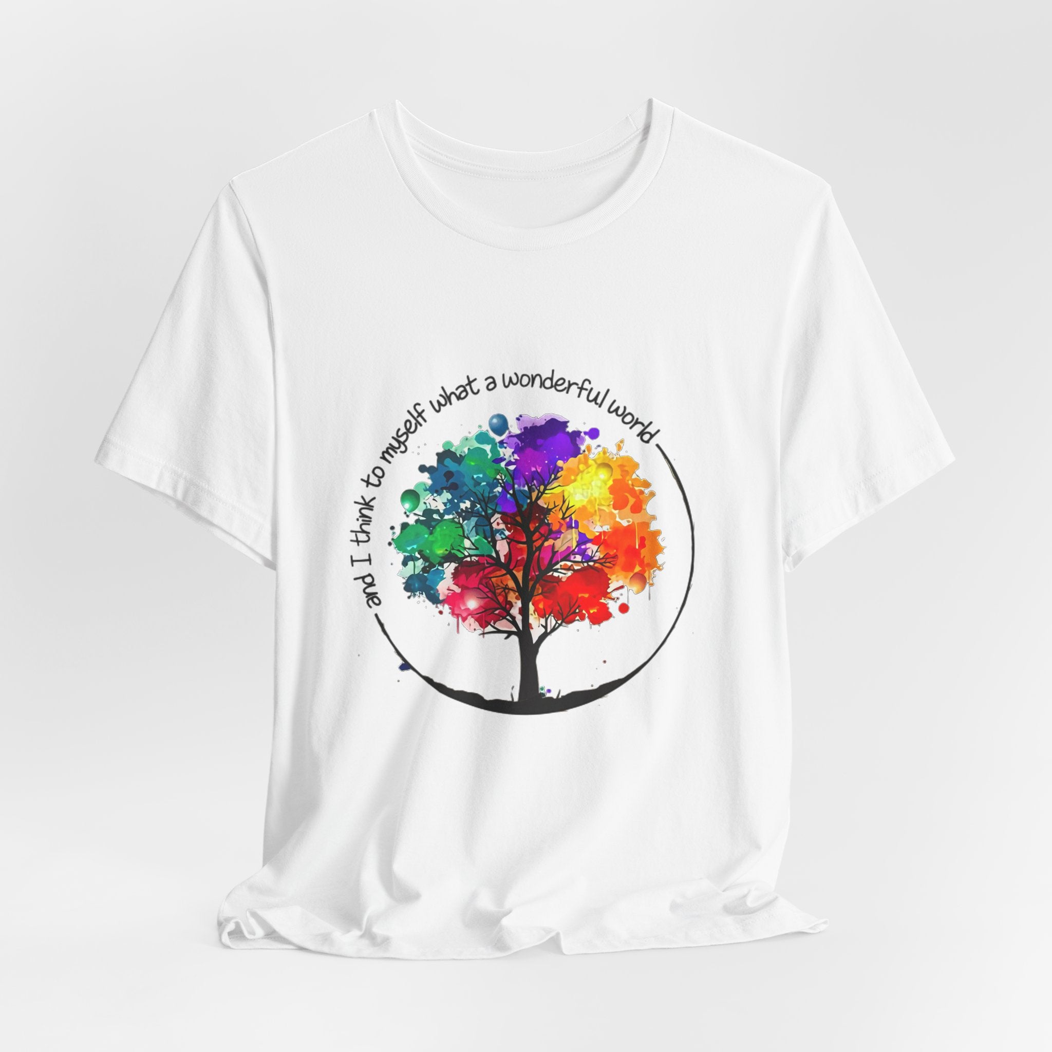Wonderful World Tree T-Shirt | Hippie Soul Gift