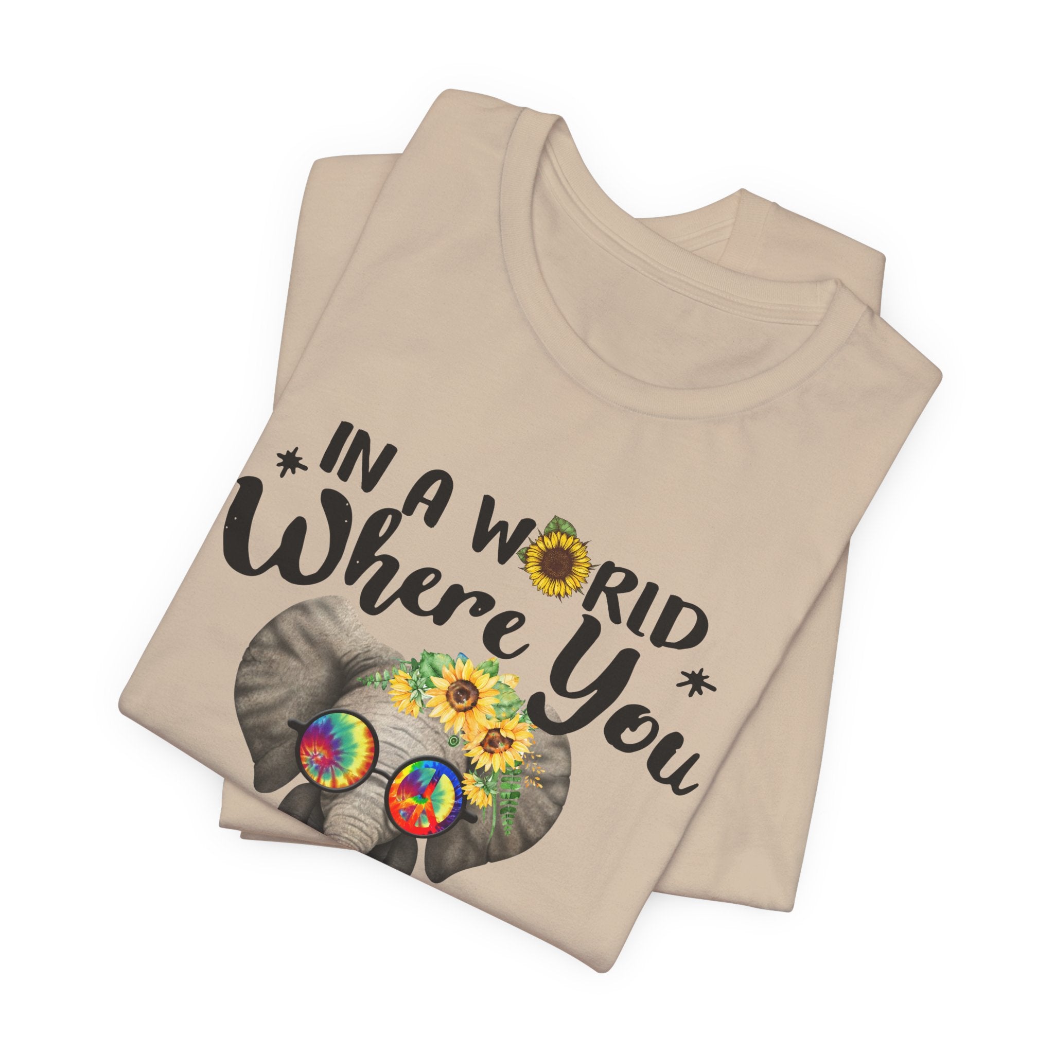 Be Kind Elephant T-Shirt | Hippie Soul Peace Lover Gift